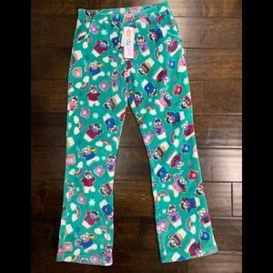 Candy pink girls pajama pants size 10/12